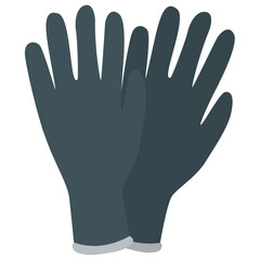 Obraz premium Hand protection rubber gloves 