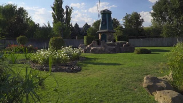 Molinos de holanda ,replica en miniatura