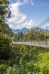 
The Highline 179 suspension bridge in the Austrian Alps