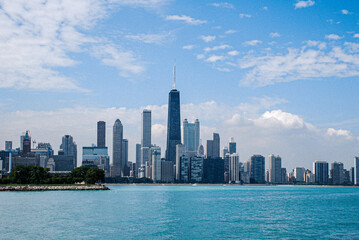 Fototapeta na wymiar Chicago fro. the lake series
