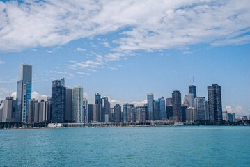 Fototapeta na wymiar Chicago fro. the lake series