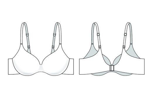 New technical drawing  Millicent  Coco bra and brief  Van Jonsson Design