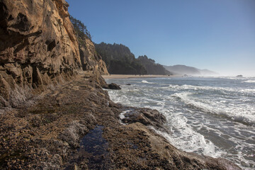 Hug point nature area in Oregon