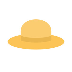 hat flat style icon vector design