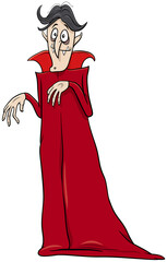 vampire Halloween character cartoon illustration