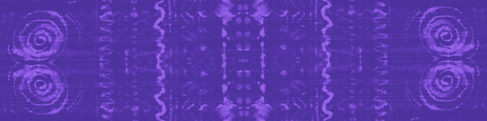 Geometric Patchwork. Violet Ethnic Pattern. 