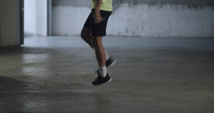 Training with jumping rope