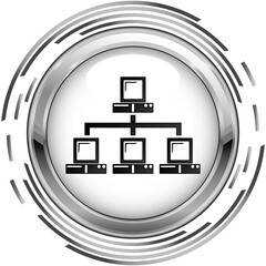 Fototapeta premium lan icon