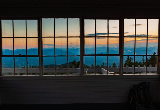 Kearsearge Fire Tower Sunset