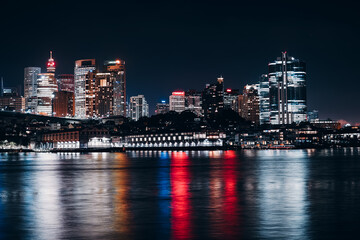 Night view of Sydney, Australia