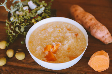 Sweet potato porridge, Queensland, Australia
