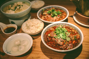 Spicy Chinese food, Sydney, Australia