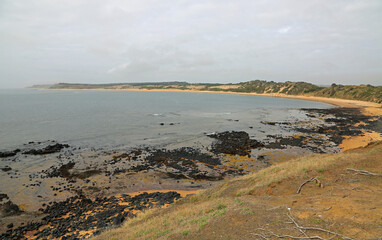 View at Cowrie Beach - Phillip Island, Victoria, Australia