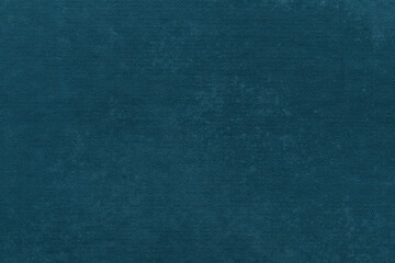 Vintage and old looking paper background. Colored blue retro book cover. Ancient book page.
