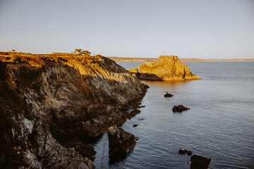 Festung von Bertheaume an der bretonischen Küste von Frankreich