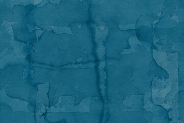 Fototapeta premium Vintage and old looking paper background. Colored blue retro book cover. Ancient book page.