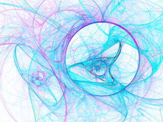 surreal futuristic digital 3d design art abstract background fractal illustration for meditation and decoration wallpaper