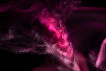lightpainting portrait, new art direction, long exposure photo without photoshop, light drawing at long exposure	