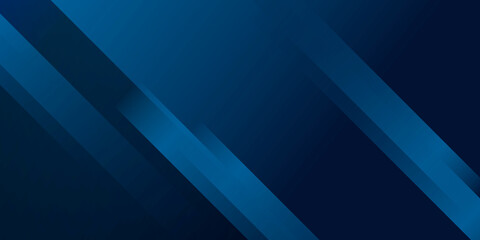 Obraz premium Blue polygonal abstract background. geometric illustration with gradient. background texture design for poster, banner, card and template. Vector illustration 