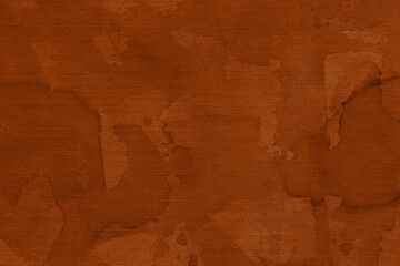 Vintage and old looking paper background. Colored orange with a brown retro book cover. Ancient book page.