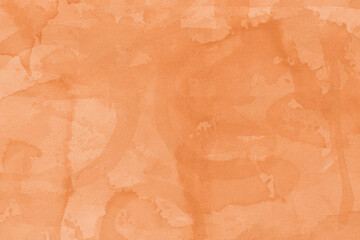 Vintage and old looking paper background. Colored orange with a brown retro book cover. Ancient book page.
