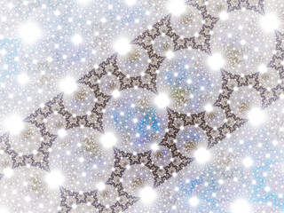 surreal futuristic digital 3d design art abstract background fractal illustration for meditation and decoration wallpaper