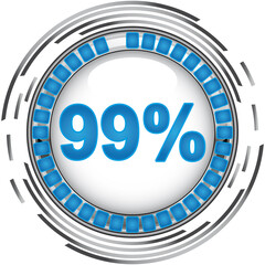 99 percent icon