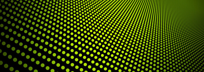 Data transfer in network connection. Abstract technology stream background. Digital dynamic wave of dots.