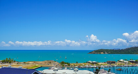 Turquoise Waters of Airlie Beach and Tropical Australia.