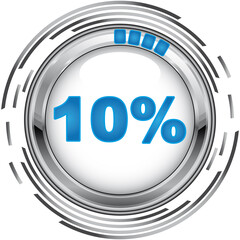 10 percent icon