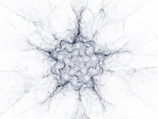 surreal futuristic digital 3d design art abstract background fractal illustration for meditation and decoration wallpaper