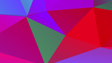 Obraz premium Abstract Color Polygon Background Design, Abstract Geometric Origami Style With Gradient. Presentation, Website, Backdrop, Cover, Banner, Pattern Template