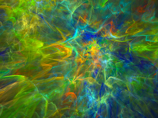 surreal futuristic digital 3d design art abstract background fractal illustration for meditation and decoration wallpaper