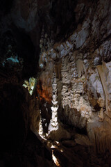 Impressive cave in Frasassi, Italy