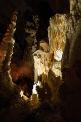 Impressive cave in Frasassi, Italy