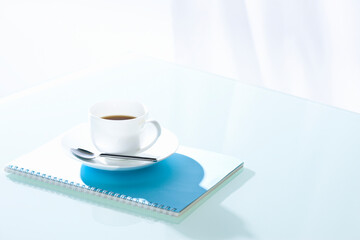 コーヒーとノート