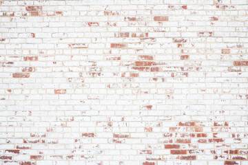 whit brick wall background