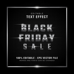Graphic Style Silver Black Friday Sale Text
