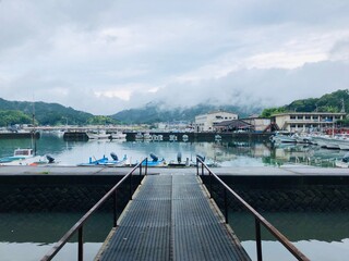 The view from the port