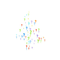 Question marks Quiz doubt survey faq public poll.