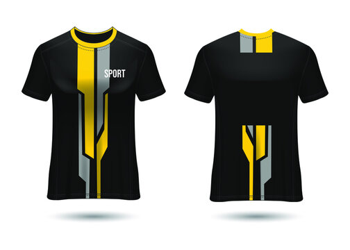 T-shirt Sport Jersey Template Design Vector