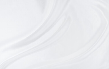 White gray satin texture that is white silver fabric silk background with beautiful soft blur pattern natural.