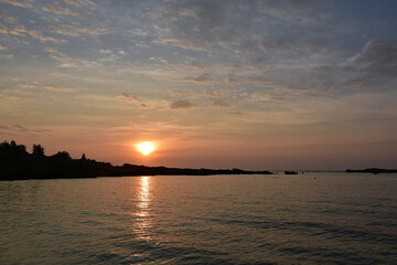 Naklejka premium 朝焼け