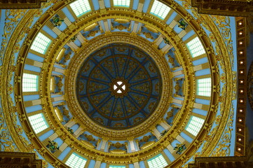 Obraz premium dome of the dome of the cathedral of the holy sepulchre