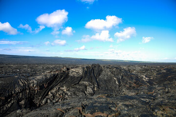 Obraz premium Volcanic lava, hawaii