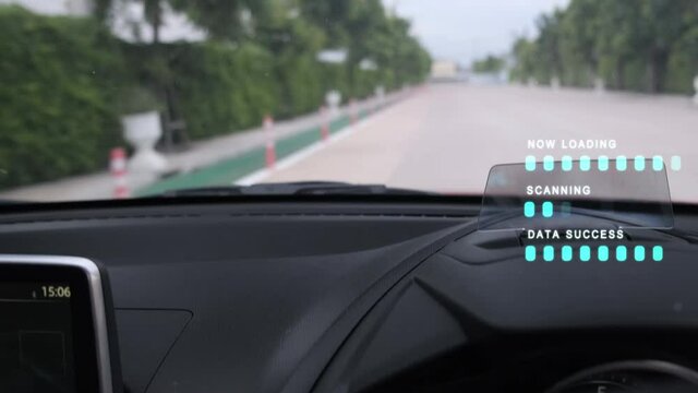 This car dashboard auto digital fast speed meter number kilometer km for control driving console indicator, mode detail panel for automobile automotive transport video 4K