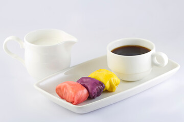 Pancake durian, tropical fruit is delicious and very sweet