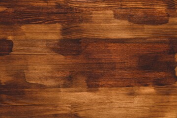 Old natural wooden background closeup. Wooden wall or floor ideas concept.