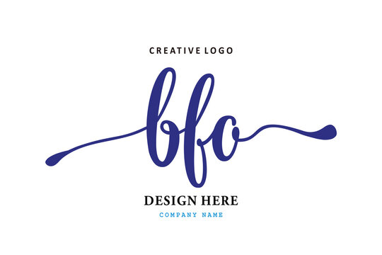 The simple BFO typeface logo is easy to understand and authoritative