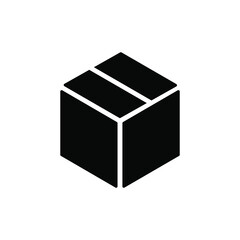 box icon on white background